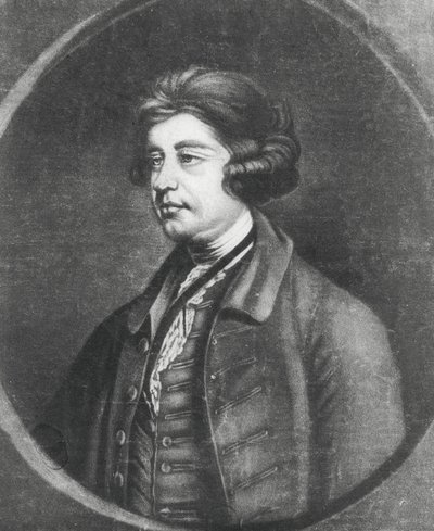 Portrait of Edmund Burke by English School